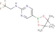 2-(2,2,2-Trifluoroethylamino)pyrimidine-5-boronic acid, pinacol ester