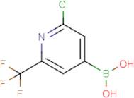 [2-Chloro-6-(trifluoromethyl)pyridin-4-yl]boronic acid