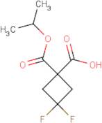 3,3-Difluorocyclobutane-1,1-dicarboxylic 1-isopropyl ester