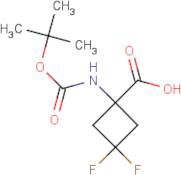 1-(Boc-amino)-3,3-difluorocyclobutanecarboxylic acid