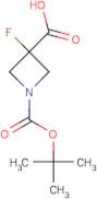 3-Fluoro-1,3-azetidinedicarboxylic acid tert-Butyl ester