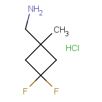 3,3-Difluoro-1-methylcyclobutane-1-methamine hydrochloride