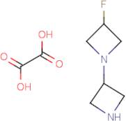 1-(Azetidin-3-yl)-3-fluoroazetidine oxalate