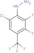 6-Chloro-2,3-difluoro-4-(trifluoromethyl)phenylhydrazine