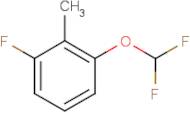 1-(Difluoromethoxy)-3-fluoro-2-methylbenzene