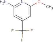 6-Methoxy-4-trifluoromethyl-pyridin-2-ylamine