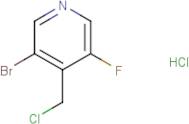 3-Bromo-4-chloromethyl-5-fluoro-pyridine hydrochloride