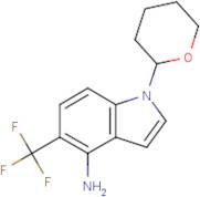 1-(Tetrahydro-2h-pyran-2-yl)-5-(trifluoromethyl)-1h-indol-4-amine