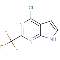 4-Chloro-2-(trifluoromethyl)-7H-pyrrolo[2,3-d]pyrimidine