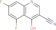 5,7-Difluoro-4-hydroxyquinoline-3-carbonitrile