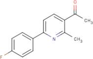 1-[6-(4-Fluorophenyl)-2-methylpyridin-3-yl]ethanone