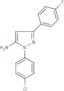 5-Amino-1-(4-chlorophenyl)-3-(4-fluorophenyl)-1H-pyrazole