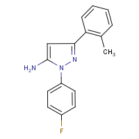 5-Amino-1-(4-fluorophenyl)-3-(2-methylbenzene)-1H-pyrazole