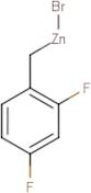 2,4-Difluorobenzylzinc bromide 0.5M solution in THF