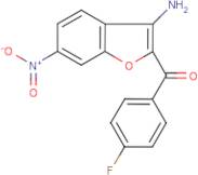 (3-Amino-6-nitro-1-benzofuran-2-yl)(4-fluorophenyl)methanone