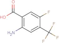 2-Amino-5-fluoro-4-(trifluoromethyl)benzoic acid