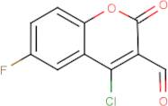 4-Chloro-6-fluoro-2-oxo-2H-chromene-3-carboxaldehyde