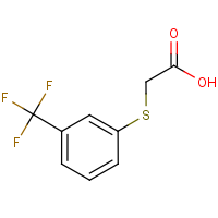 {[3-(Trifluoromethyl)phenyl]sulphanyl}acetic acid