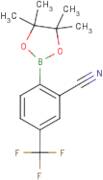2-Cyano-4-(trifluoromethyl)benzeneboronic acid, pinacol ester