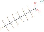 Caesium perfluoroheptanoate, 5mM in water/acetonitrile (1:1)