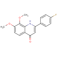 2-(4-Fluorophenyl)-7,8-dimethoxyquinolin-4(1H)-one