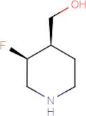 cis-(3-Fluoropiperidin-4-yl)methanol