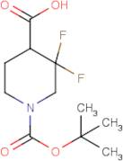 1-(tert-Butoxycarbonyl)-3,3-difluoropiperidine-4-carboxylic acid