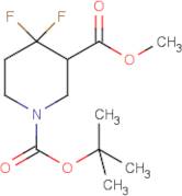 1-tert-Butyl 3-Methyl 4,4-difluoropiperidine-1,3-dicarboxylate