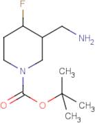 tert-Butyl 3-(aminomethyl)-4-fluoropiperidine-1-carboxylate