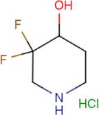 3,3-Difluoropiperidin-4-ol hydrochloride