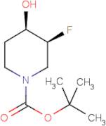 (3.4)-cis-3-Fluoro-4-hydroxy-piperidine-1-carboxylic acid tert-Butyl ester
