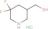 (5,5-Difluoropiperidin-3-yl)methanol hydrochloride