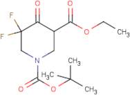 1-tert-Butyl 3-ethyl 5,5-difluoro-4-oxopiperidine-1,3-dicarboxylate