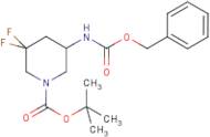 tert-Butyl 5-(benzyloxycarbonylamino)-3,3-difluoropiperidine-1-carboxylate