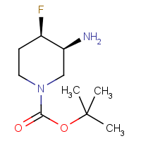 (3,4)-cis-tert-Butyl 3-amino-4-fluoropiperidine-1-carboxylate racemate