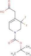2-(1-(tert-Butoxycarbonyl)-3,3-difluoro-1,2,3,6-tetrahydropyridin-4-yl)acetic acid