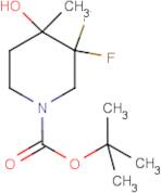 tert-Butyl 3,3-difluoro-4-hydroxy-4-methylpiperidine-1-carboxylate