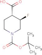 (3,4)-Trans-1-(tert-Butoxycarbonyl)-3-fluoropiperidine-4-carboxylic acid