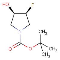 tert-Butyl Cis-3-fluoro-4-hydroxypyrrolidine-1-carboxylate racemate