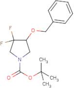 tert-Butyl 4-(benzyloxy)-3,3-difluoropyrrolidine-1-carboxylate