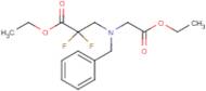 Ethyl 3-(benzyl(2-ethoxy-2-oxoethyl)amino)-2,2-difluoropropanoate