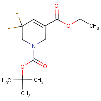 1-tert-Butyl 3-ethyl 5,5-difluoro-5,6-dihydropyridine-1,3(2H)-dicarboxylate