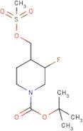 tert-Butyl 3-fluoro-4-((methylsulfonyloxy)methyl)piperidine-1-carboxylate