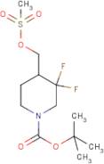 tert-Butyl 3,3-difluoro-4-((methylsulfonyloxy)methyl)piperidine-1-carboxylate