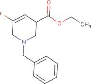 Ethyl 1-benzyl-5-fluoro-1,2,3,6-tetrahydropyridine-3-carboxylate