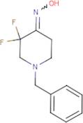 1-Benzyl-3,3-difluoropiperidin-4-one oxime