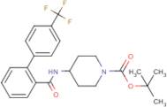 tert-Butyl 4-(4'-(trifluoromethyl)biphenyl-2-ylcarboxamido)piperidine-1-carboxylate