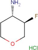 trans-3-Fluoro-tetrahydro-2H-pyran-4-amine hydrochloride