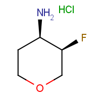 Cis-3-Fluoro-tetrahydro-2H-pyran-4-amine hydrochloride