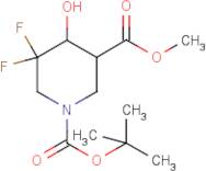 1-tert-Butyl 3-Methyl 5,5-difluoro-4-hydroxypiperidine-1,3-dicarboxylate